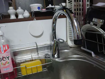 愛知県名古屋市南区のお客様のキッチン水栓工事