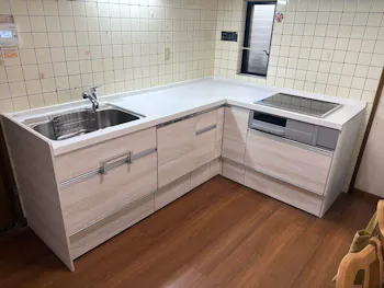 静岡県富士宮市のお客様のキッチン・システムキッチン工事