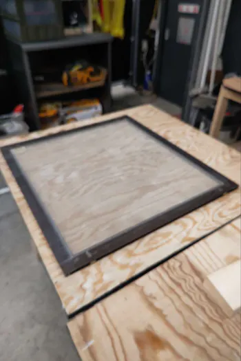 福島県いわき市のお客様の網戸張替工事