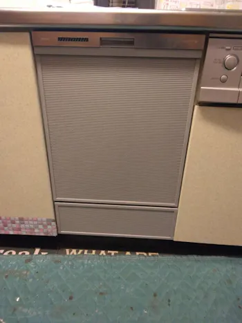 東京都八王子市のお客様のビルトイン食洗機交換工事