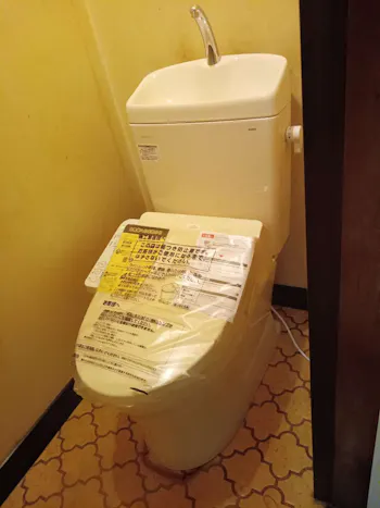 東京都昭島市のお客様のトイレ工事　具体的な工事内容1