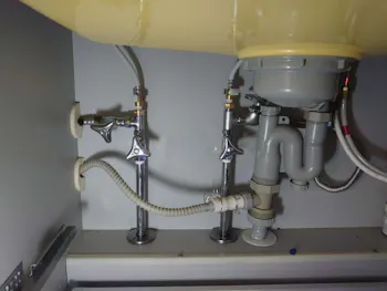 愛知県豊田市のお客様のキッチン水栓工事　具体的な工事内容1