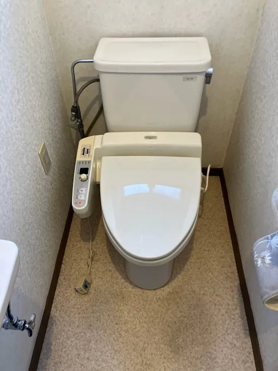 工事前　埼玉県和光市のお客様のトイレ工事