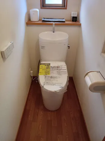 東京都羽村市のお客様のトイレ工事