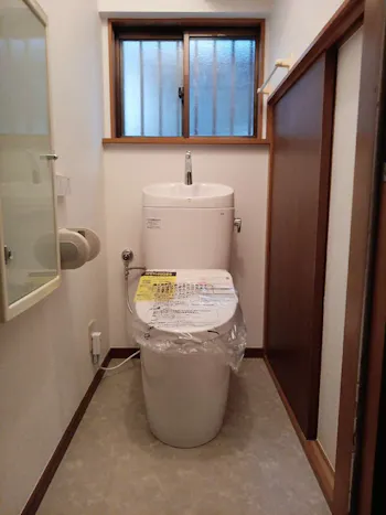 東京都羽村市のお客様のトイレ工事　具体的な工事内容1