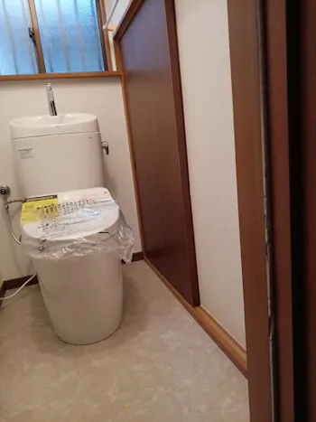 東京都羽村市のお客様のトイレ工事　具体的な工事内容5