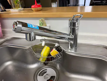 埼玉県羽生市のお客様のキッチン水栓工事