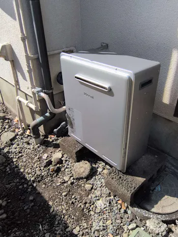 静岡県富士市のお客様の給湯器工事