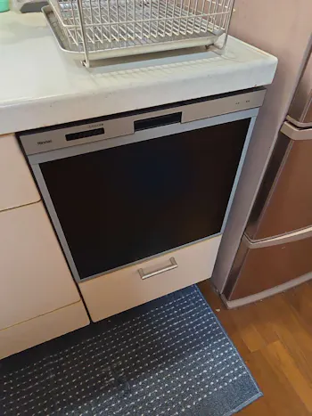 栃木県宇都宮市のお客様の食洗器交換工事