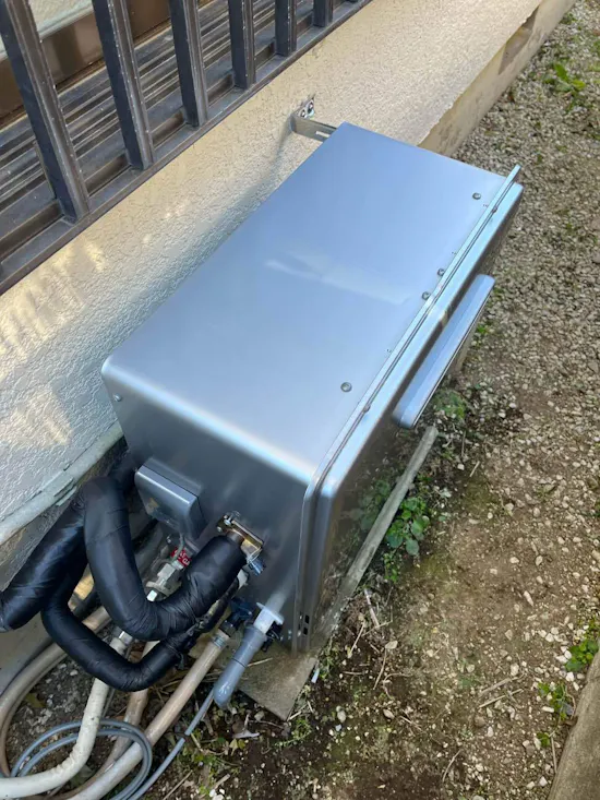 工事後　埼玉県久喜市のお客様の給湯器工事