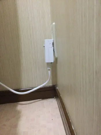 東京都青梅市のお客様のウォシュレット交換工事　具体的な工事内容3