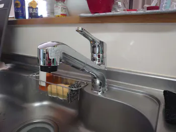 愛知県名古屋市のお客様のキッチン水栓交換工事