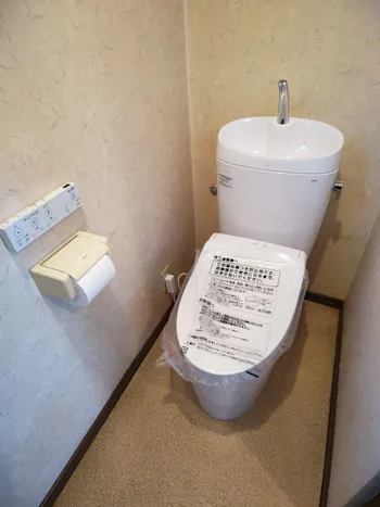 福島県いわき市のお客様のトイレ工事