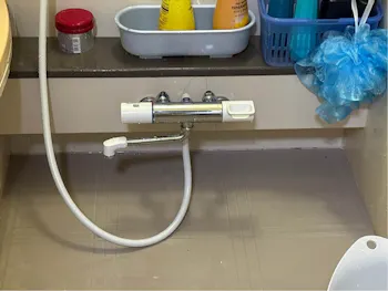 群馬県桐生市のお客様のキッチン水栓工事
