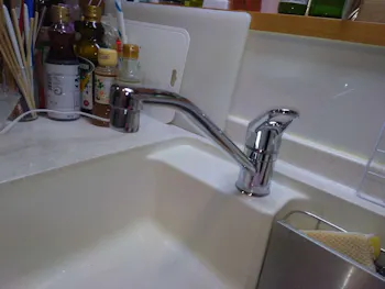 東京都あきる野市のお客様の水栓工事