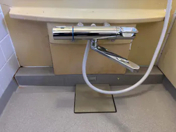 茨城県龍ヶ崎市のお客様の浴室水栓工事