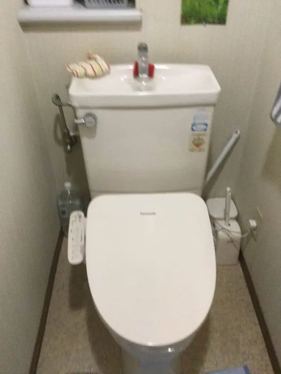 工事後　東京都青梅市のお客様の便座交換工事
