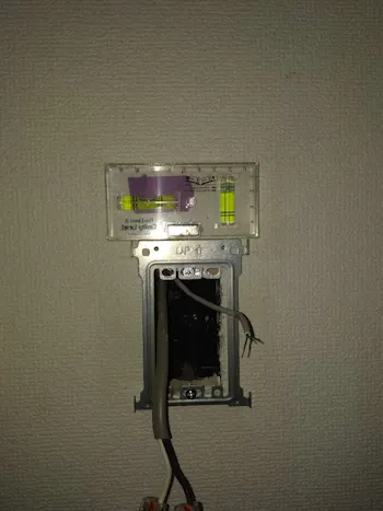 東京都昭島市のお客様のTVドアホン交換工事　具体的な工事内容2