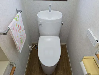 静岡県富士市のお客様のトイレ工事