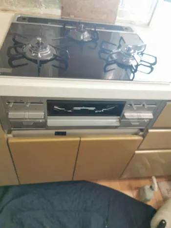 神奈川県横浜市泉区のお客様のビルトインコンロ工事