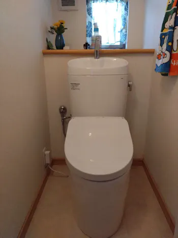 神奈川県横浜市のお客様のトイレ交換工事