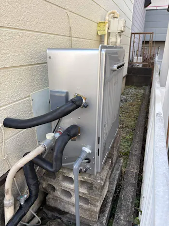 神奈川県相模原市中央区のお客様の給湯器工事