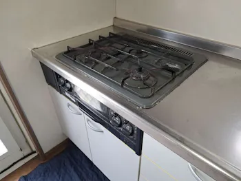 宮城県仙台市のお客様のビルトインコンロ・レンジフードセット交換工事　具体的な工事内容3