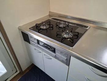 宮城県仙台市のお客様のビルトインコンロ・レンジフードセット交換工事　具体的な工事内容1