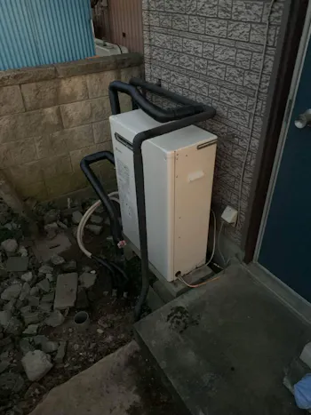 埼玉県行田市のお客様の給湯器工事