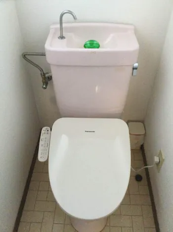 東京都青梅市のお客様の便座交換工事