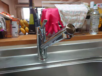 愛知県名古屋市のお客様のキッチン水栓交換工事