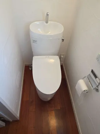 栃木県さくら市のお客様のトイレ工事