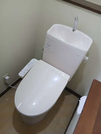 茨城県小美玉市のお客様のトイレ工事