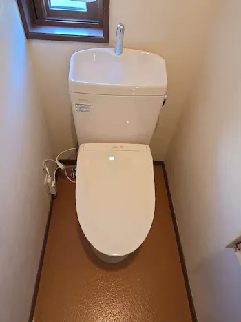 栃木県宇都宮市のお客様のトイレ交換工事