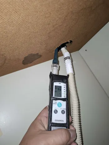 宮城県仙台市青葉区のお客様のビルトインコンロ・レンジフードセット工事　具体的な工事内容2