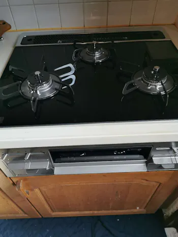 神奈川県平塚市のお客様のビルトインコンロ・ガスコンロ工事