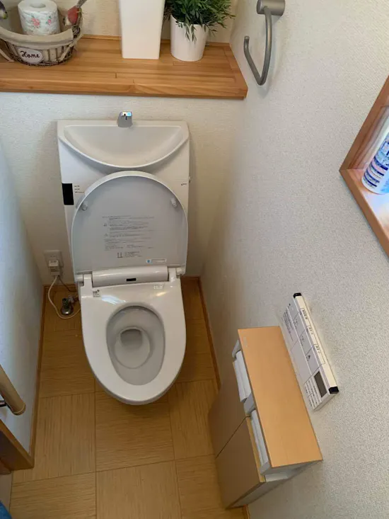 工事前　埼玉県行田市のお客様のトイレ工事