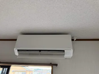 静岡県富士市のお客様のエアコン工事