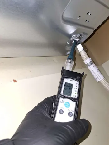 宮城県富谷市のお客様のビルトインコンロ・ガスコンロ工事　具体的な工事内容1