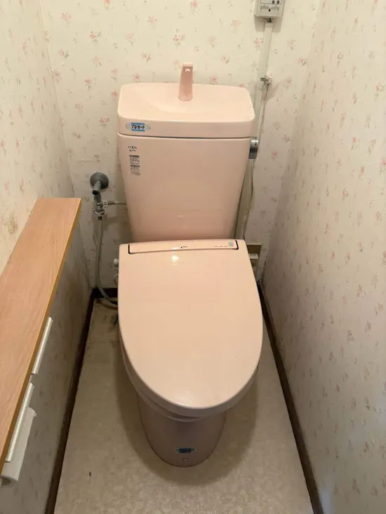 工事前　埼玉県北本市のお客様のトイレ工事