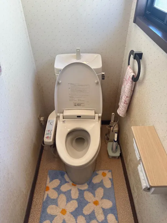 工事前　千葉県市原市のお客様のトイレ工事