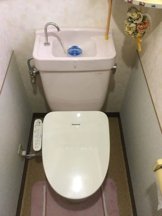 工事後　東京都青梅市のお客様の便座交換工事