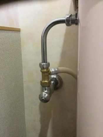 東京都青梅市のお客様の便座交換工事　具体的な工事内容2