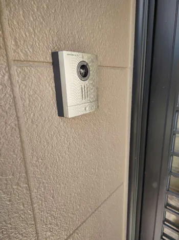 福島県いわき市のお客様のTVドアホン交換工事