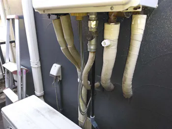 神奈川県相模原市のお客様のガス給湯器交換工事　具体的な工事内容3