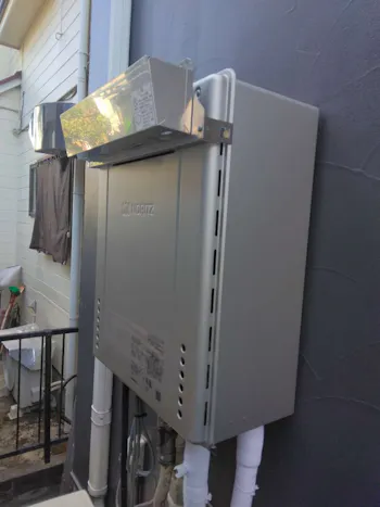 神奈川県相模原市のお客様のガス給湯器交換工事