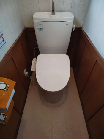 福島県いわき市のお客様のトイレ工事
