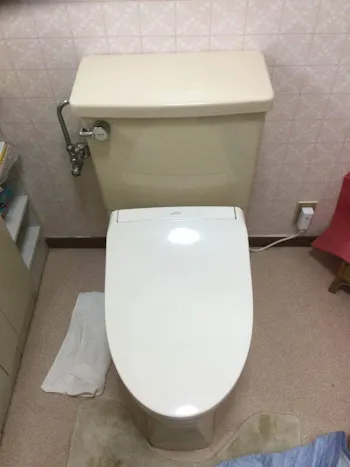 埼玉県所沢市のお客様の便座交換工事