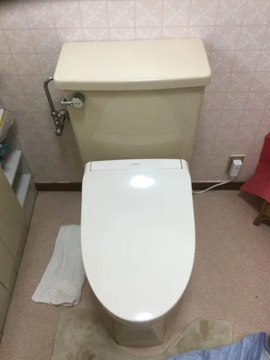 工事後　埼玉県所沢市のお客様の便座交換工事