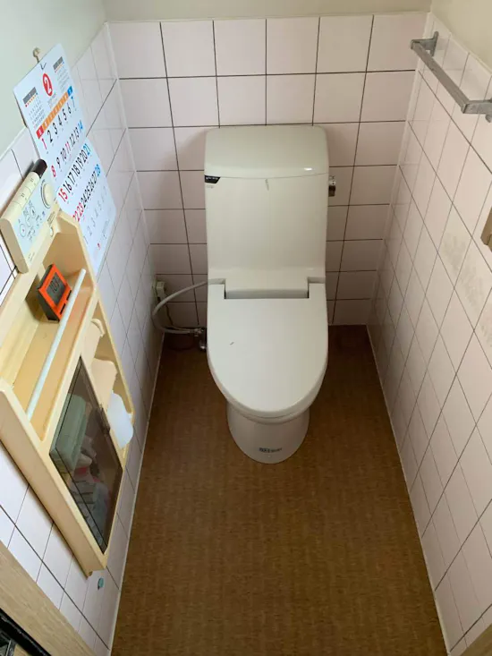 工事前　埼玉県行田市のお客様のトイレ工事